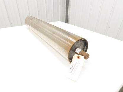 Hytrol B-21752-036 Belt Conveyor Tail Pulley 6"x 36"BW 1-3/16"Shaft Crowned