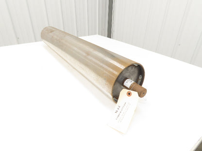 Hytrol B-21752-036 Belt Conveyor Tail Pulley 6"x 36"BW 1-3/16"Shaft Crowned