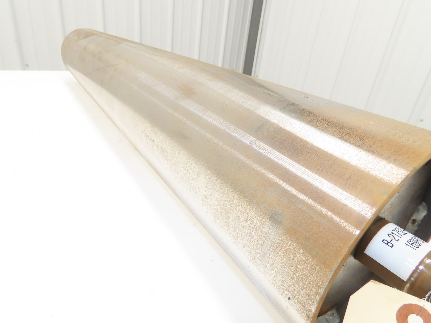 Hytrol B-21752-036 Belt Conveyor Tail Pulley 6"x 36"BW 1-3/16"Shaft Crowned