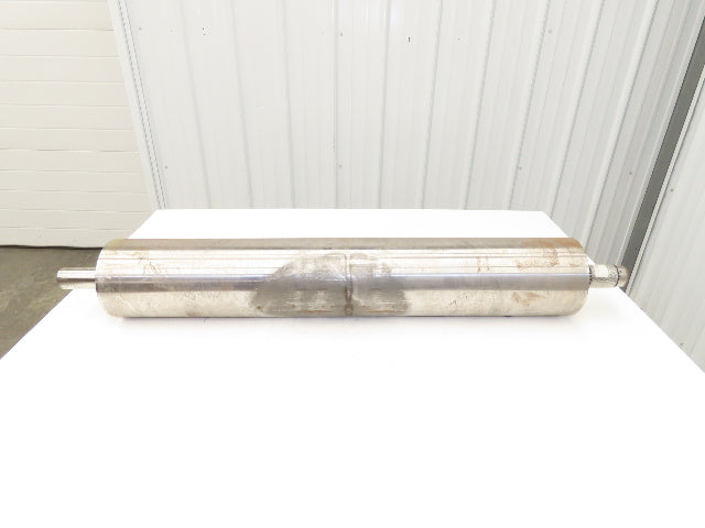 Hytrol 914.014737 Belt Conveyor Flat Pulley 6"x 37"BW 1-11/16"Shaft XT20 Hub