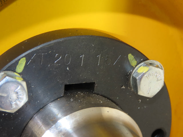 Hytrol 914.014737 Belt Conveyor Flat Pulley 6"x 37"BW 1-11/16"Shaft XT20 Hub