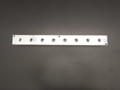 Daman AH0000808P Hydraulic 8 Station Aluminum Header Manifold