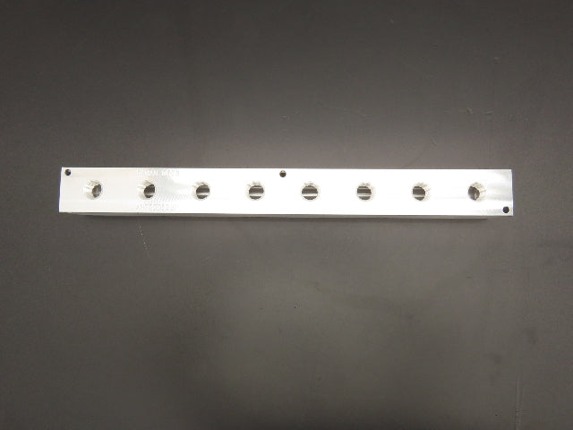 Daman AH0000808P Hydraulic 8 Station Aluminum Header Manifold