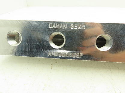 Daman AH0000808P Hydraulic 8 Station Aluminum Header Manifold