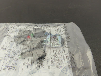 Allen Bradley Pushbutton Amber Orange Illuminated Momentary 2 NO 2NC 22mm