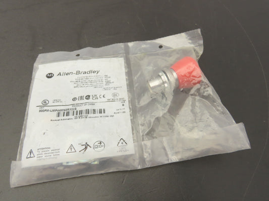 Allen Bradley Pushbutton Red Illuminated E-Stop Push-Pull With Contacts