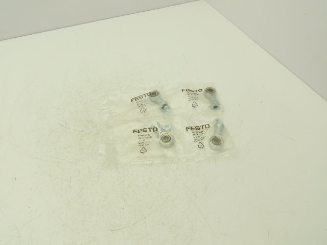 Festo SGS-M10X1,25 009261 Rod End 10mm Eye M10-1.25 Thread Lot of 4