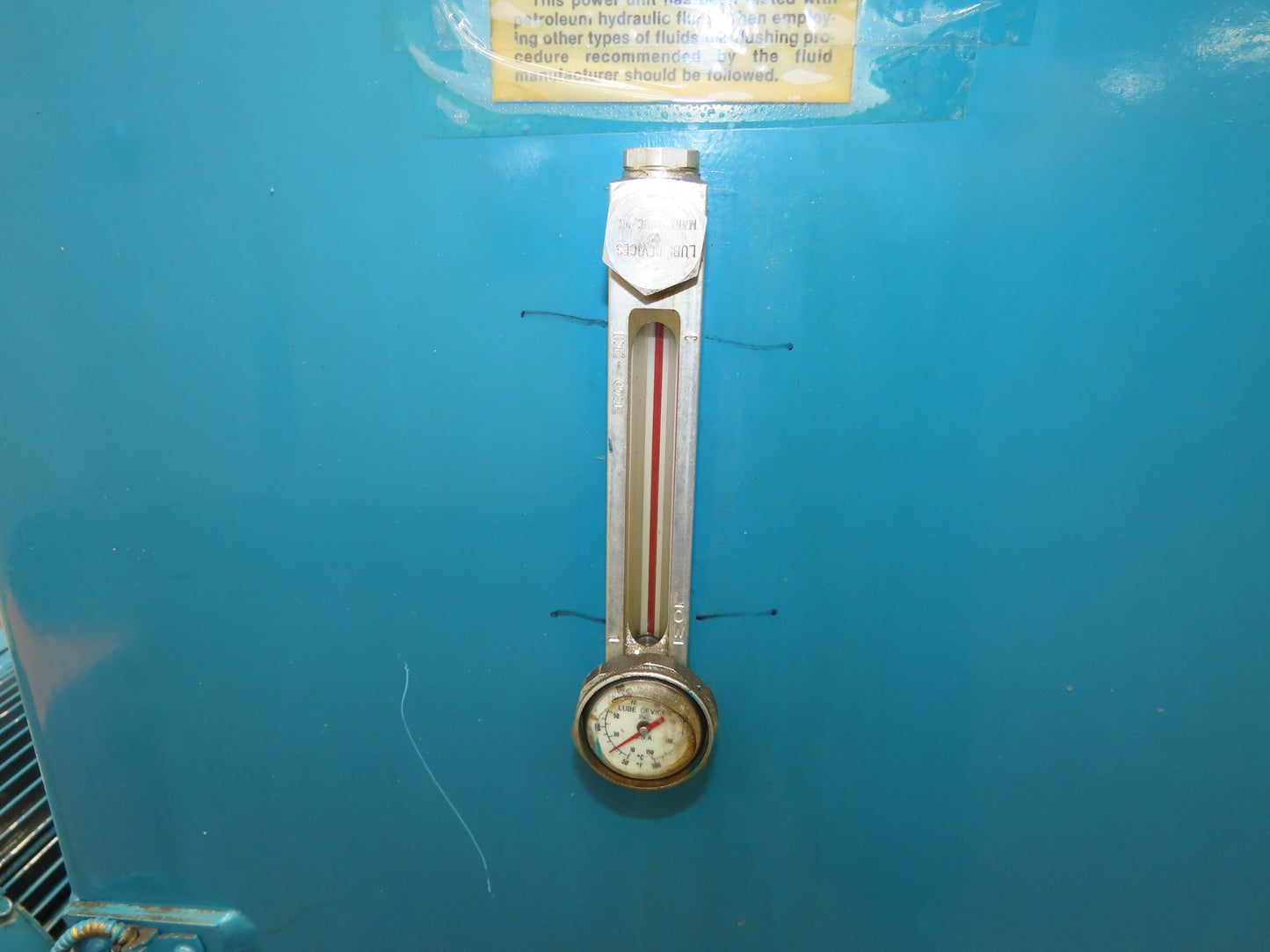 Continental PVR15-30B10 RHM Hydraulic Power Unit 33.5 GPM 1000 PSI 30Hp 100 Gal