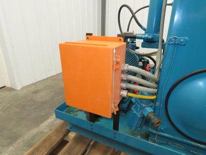 Continental PVR15-30B10 RHM Hydraulic Power Unit 33.5 GPM 1000 PSI 30Hp 100 Gal