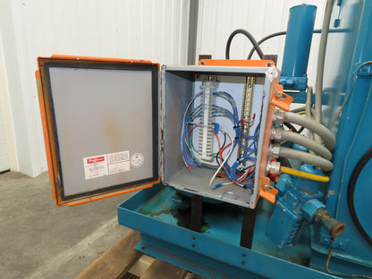 Continental PVR15-30B10 RHM Hydraulic Power Unit 33.5 GPM 1000 PSI 30Hp 100 Gal