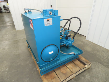 Continental PVR15-30B10 RHM Hydraulic Power Unit 33.5 GPM 1000 PSI 30Hp 100 Gal