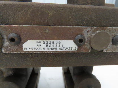 Nexen 933500 BD Series Caliper Brake Spring Actuated Air released Foot Mount