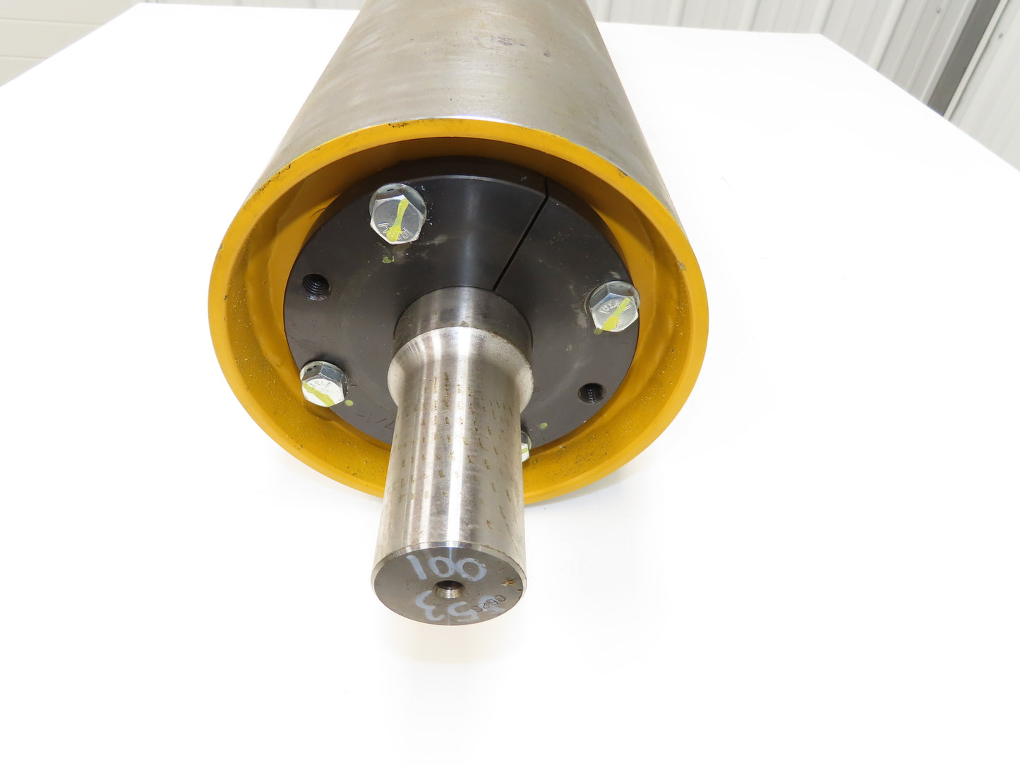 Hytrol 914.24370T Belt Conveyor Take-Up Pulley 8-5/8"x 37"BW 1-15/16"Shaft XT35