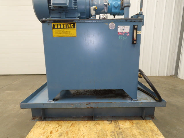 Continental PVR15-20B15 Hydraulic Pump Power Unit 21 GPM 1500 PSI 15Hp 230/460V