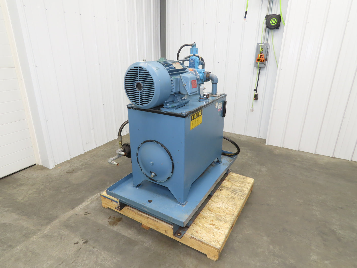 Continental PVR15-20B15 Hydraulic Pump Power Unit 21 GPM 1500 PSI 15Hp 230/460V