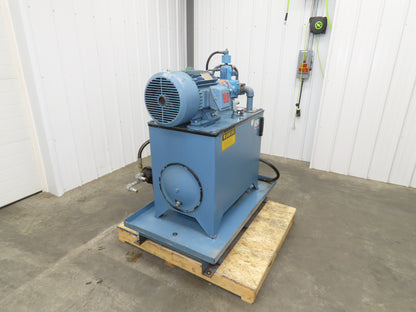 Continental PVR15-20B15 Hydraulic Pump Power Unit 21 GPM 1500 PSI 15Hp 230/460V