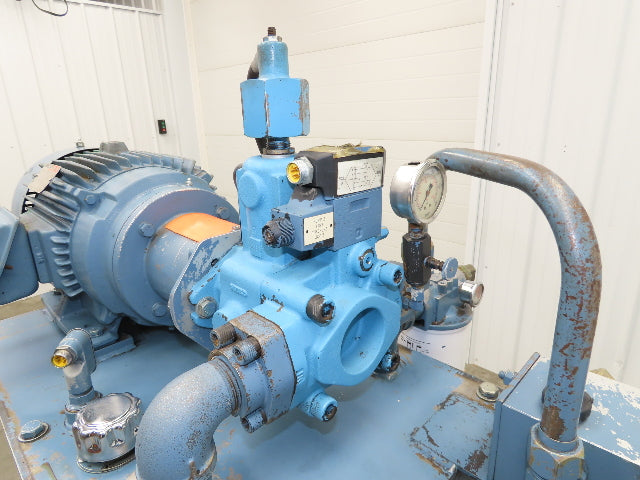 Continental PVR15-20B15 Hydraulic Pump Power Unit 21 GPM 1500 PSI 15Hp 230/460V