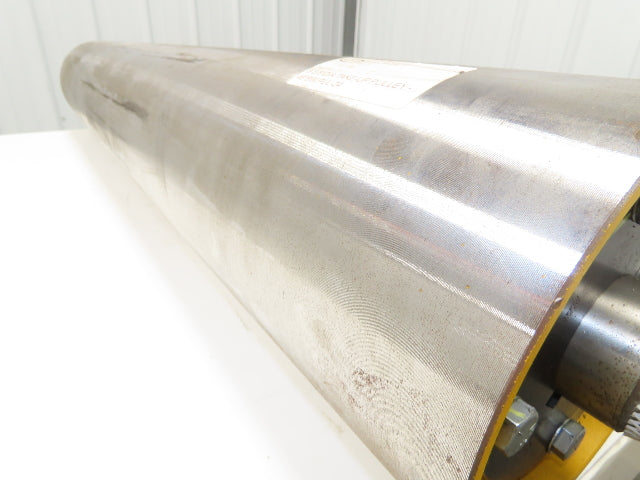 Hytrol 914.24490T Belt Conveyor Take-Up Pulley 8-5/8"x 49"BW 1-15/16"Shaft XT35