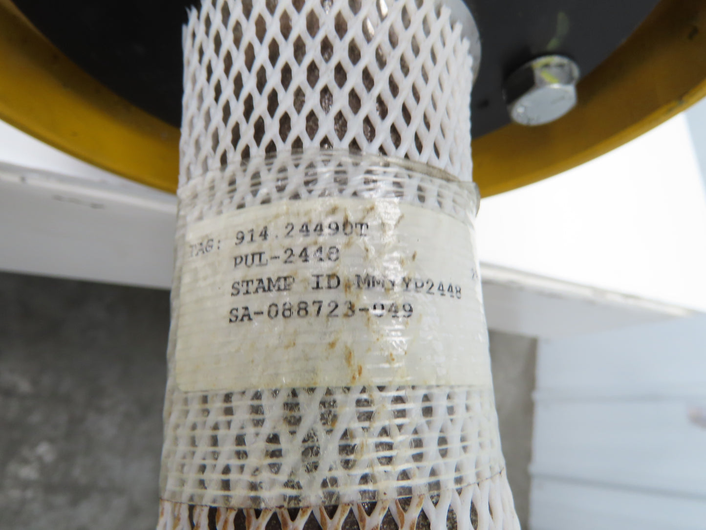 Hytrol 914.24490T Belt Conveyor Take-Up Pulley 8-5/8"x 49"BW 1-15/16"Shaft XT35