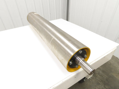 Hytrol 914.24490T Belt Conveyor Take-Up Pulley 8-5/8"x 49"BW 1-15/16"Shaft XT35