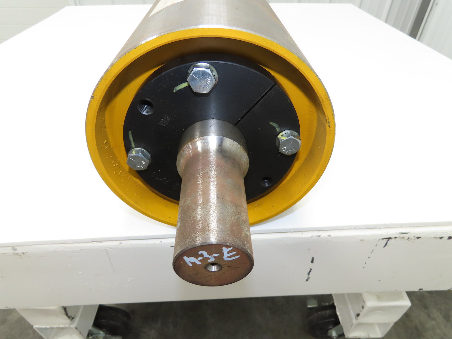 Hytrol 914.24490T Belt Conveyor Take-Up Pulley 8-5/8"x 49"BW 1-15/16"Shaft XT35