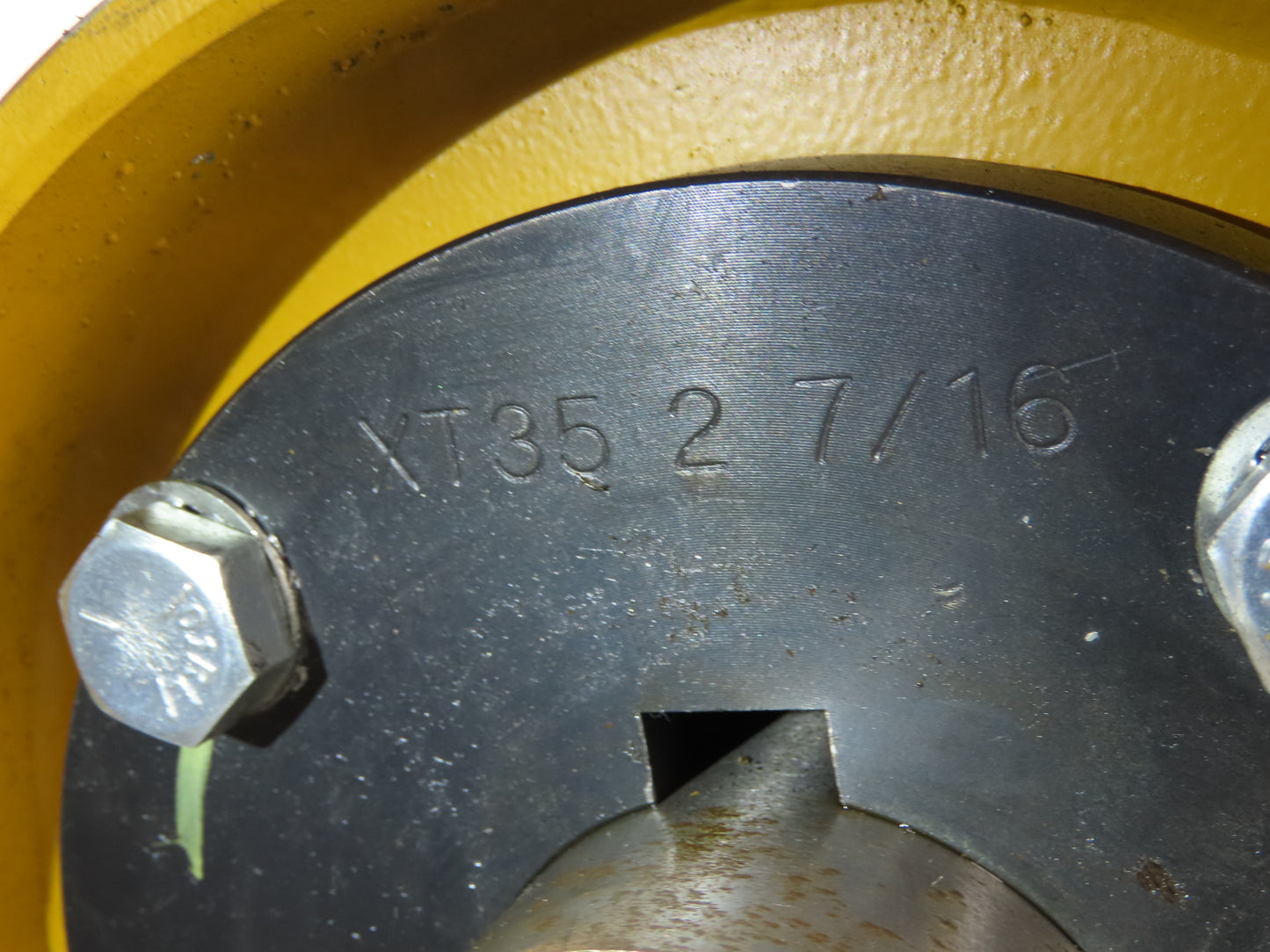 Hytrol 914.24490T Belt Conveyor Take-Up Pulley 8-5/8"x 49"BW 1-15/16"Shaft XT35