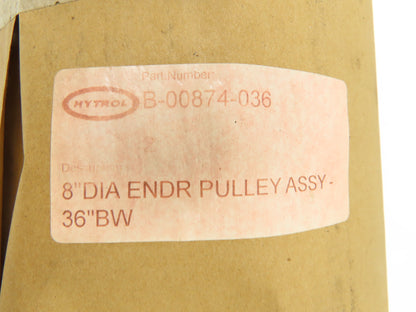 Hytrol B-00874-036 Belt Conveyor Lagged Drive Pulley 8"x 36"BW 1-3/16"Shaft