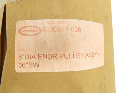 Hytrol B-00874-036 Belt Conveyor Lagged Drive Pulley 8"x 36"BW 1-3/16"Shaft