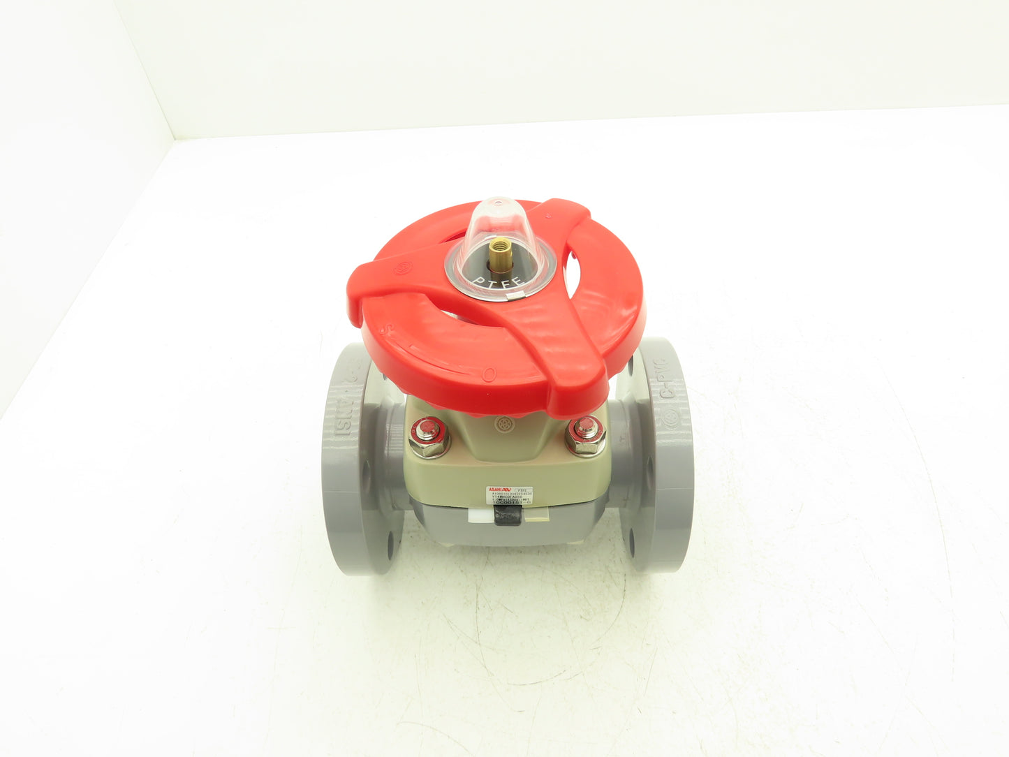 Asahi AV AA1464020 2" Diaphragm Valve ANSI Type 14 CPVC Body PTFE Elastomer