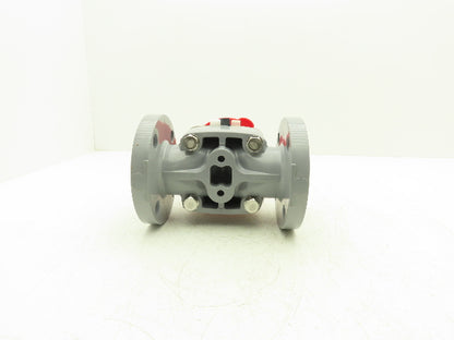 Asahi AV AA1464020 2" Diaphragm Valve ANSI Type 14 CPVC Body PTFE Elastomer