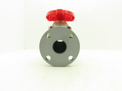 Asahi AV AA1464020 2" Diaphragm Valve ANSI Type 14 CPVC Body PTFE Elastomer