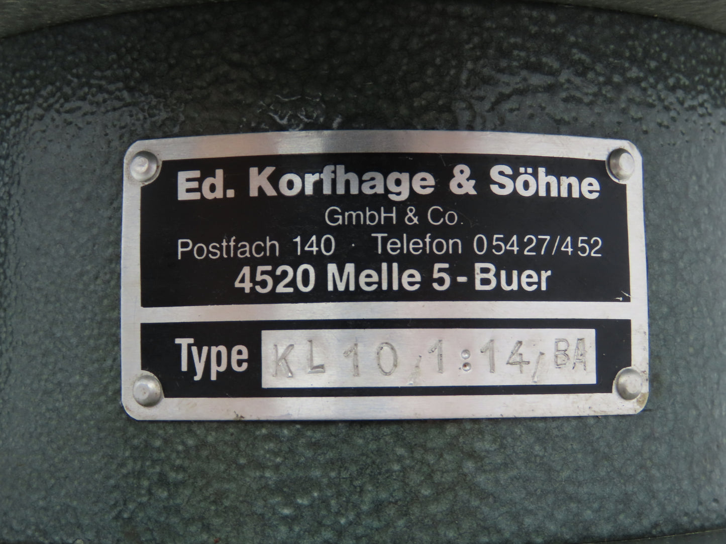 Eduard Korfhage & Sohne KL10114BA Trim Potentiometer Trimpot 10mm Shaft