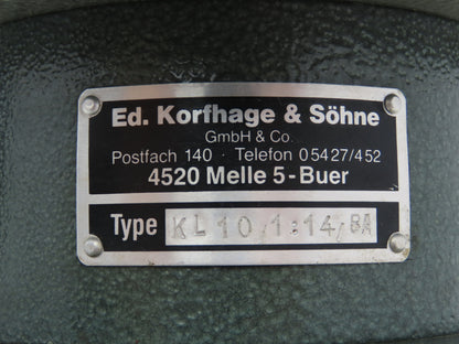 Eduard Korfhage & Sohne KL10114BA Trim Potentiometer Trimpot 10mm Shaft