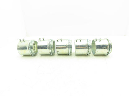 Thomas & Betts EMT Connector Fitting 3" Steel Set Screw Steel City Lot of 5