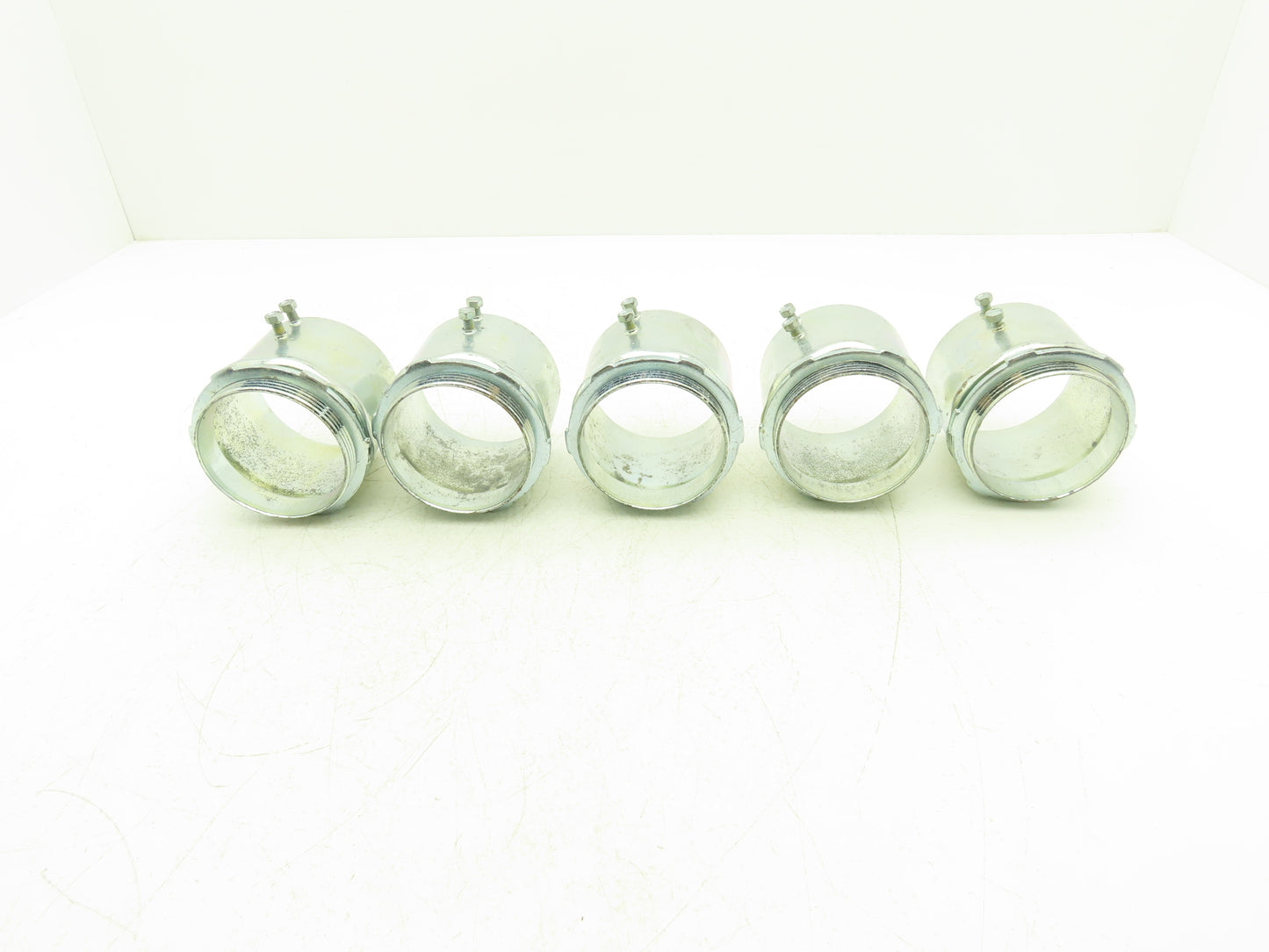 Thomas & Betts EMT Connector Fitting 3" Steel Set Screw Steel City Lot of 5