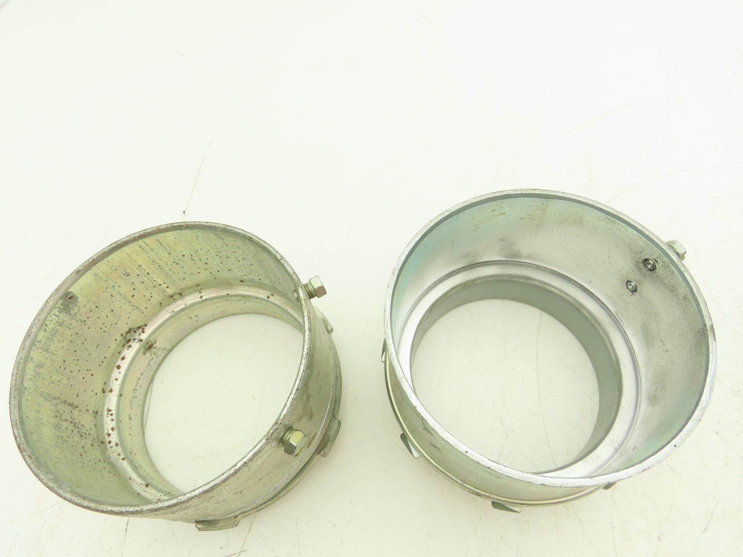 Assorted Brands EMT Connector Fitting 4" Steel Set Screw Steel City Lot of 5