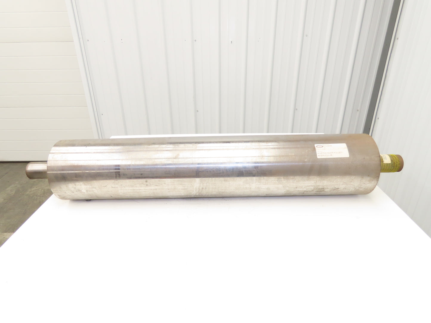 Hytrol 914.8430 Belt Conveyor Idler Pulley 8-5/8"x 43"BW 2-7/16"Shaft XT35