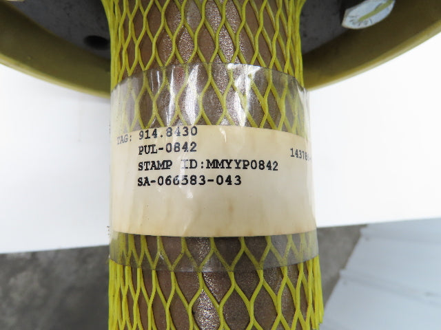 Hytrol 914.8430 Belt Conveyor Idler Pulley 8-5/8"x 43"BW 2-7/16"Shaft XT35