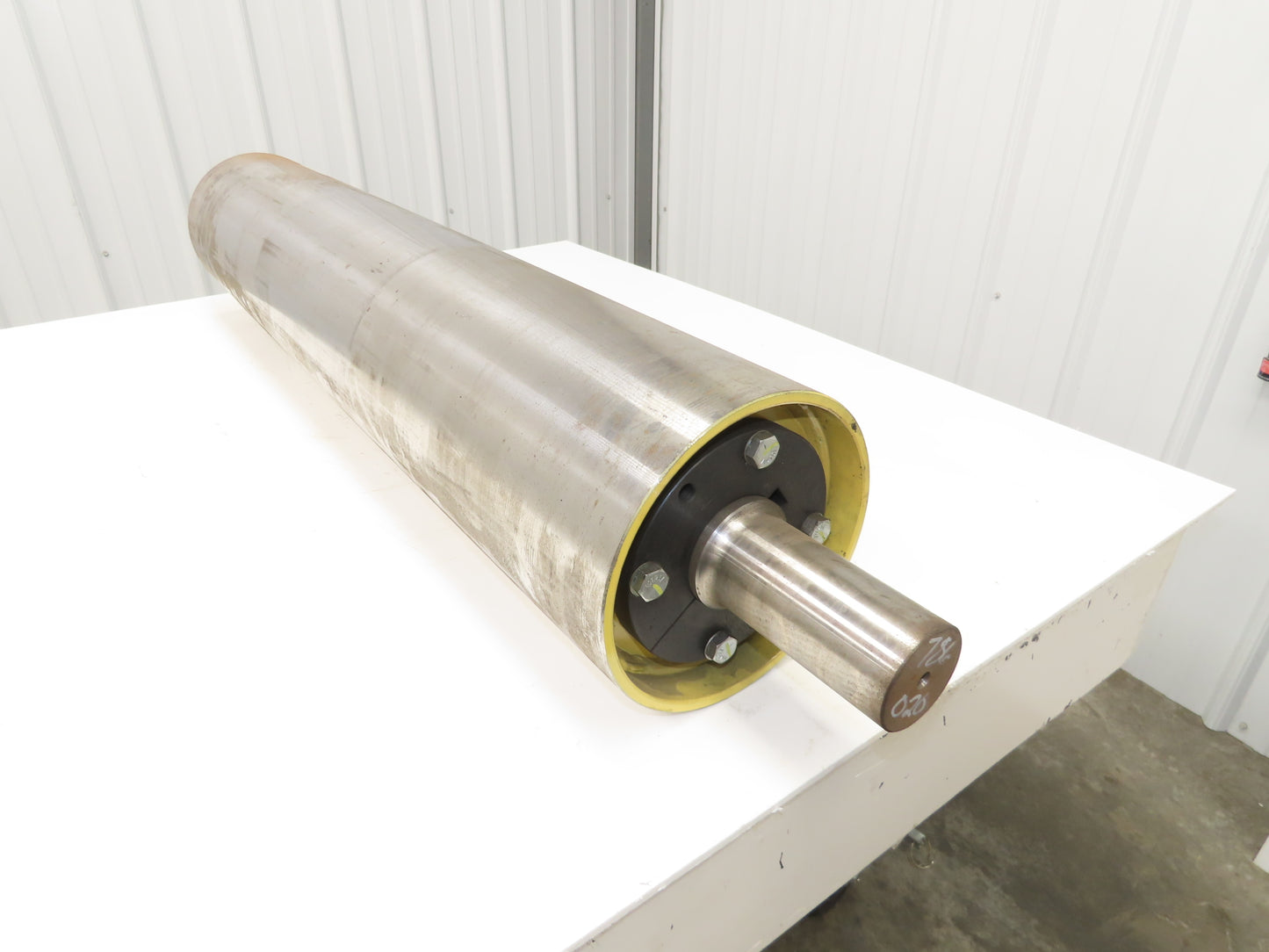 Hytrol 914.8430 Belt Conveyor Idler Pulley 8-5/8"x 43"BW 2-7/16"Shaft XT35