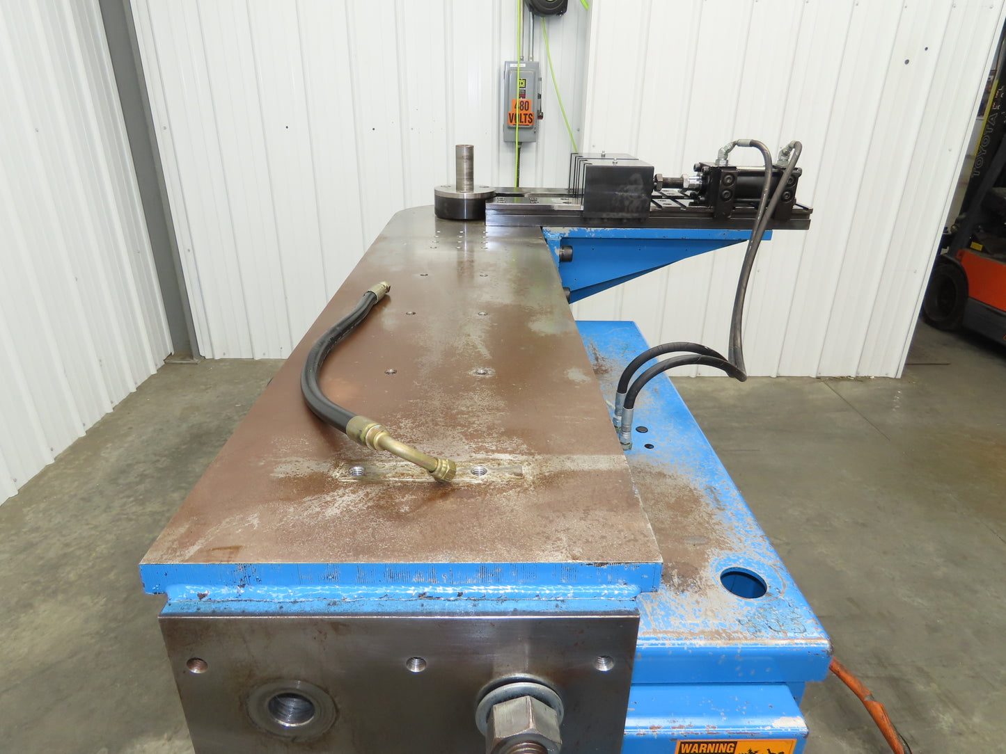 Bentec BT-220 Rotary Draw Pipe Tube Bender Frame Missing Controls