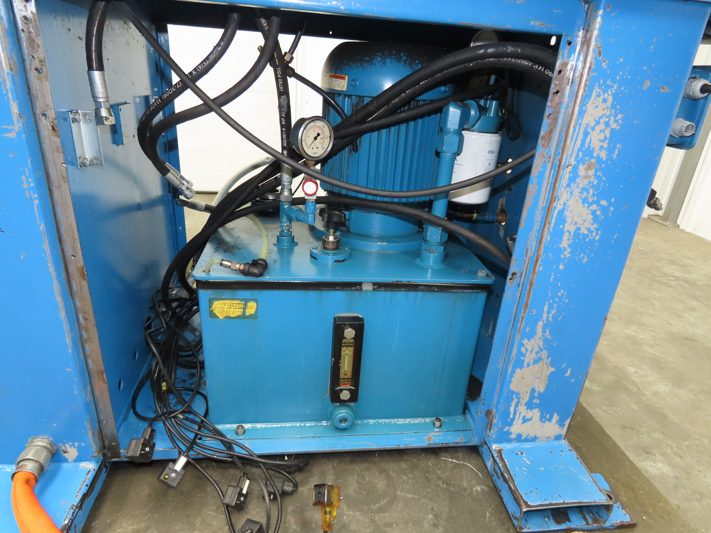 Bentec BT-220 Rotary Draw Pipe Tube Bender Frame Missing Controls