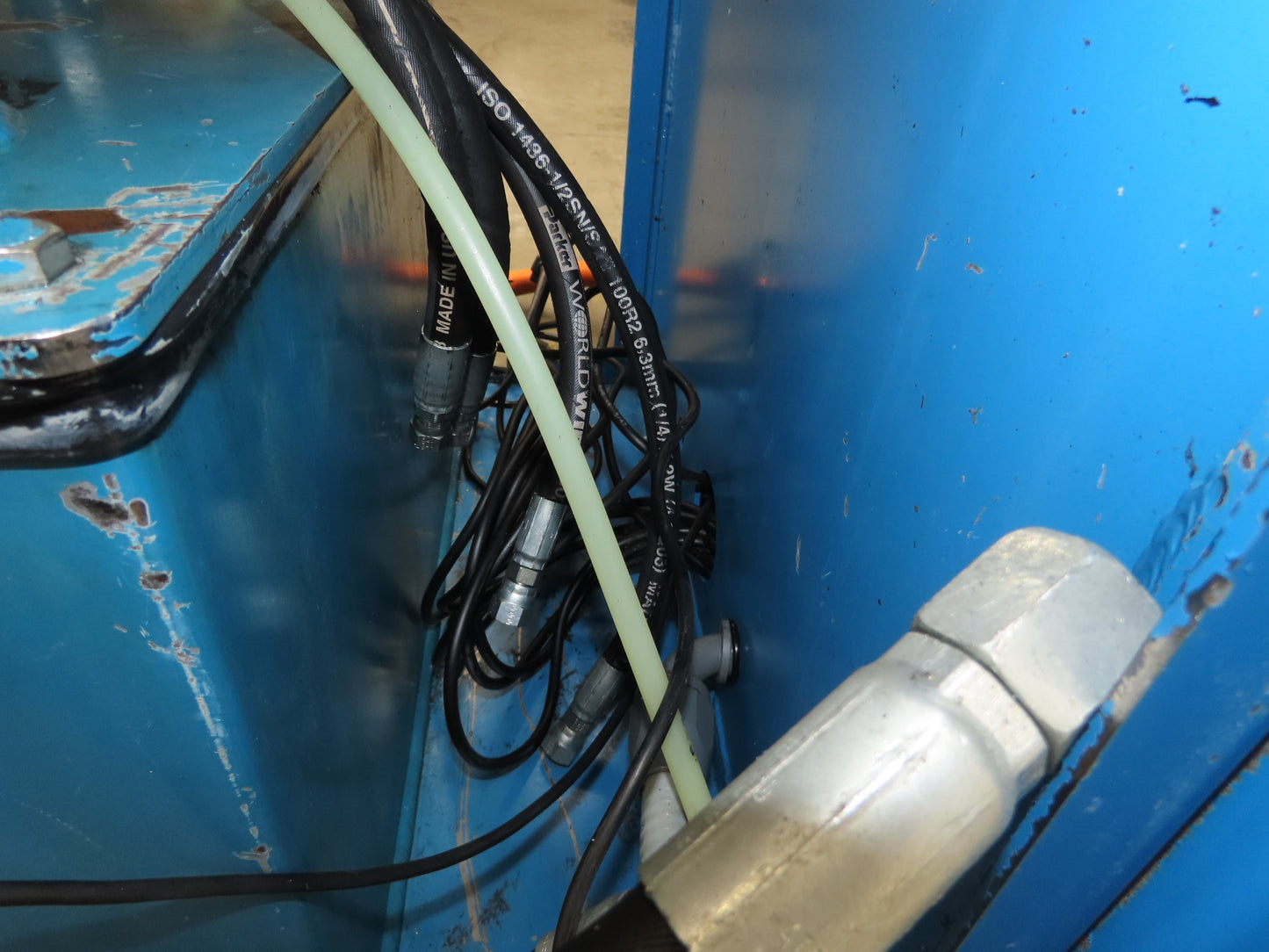 Bentec BT-220 Rotary Draw Pipe Tube Bender Frame Missing Controls