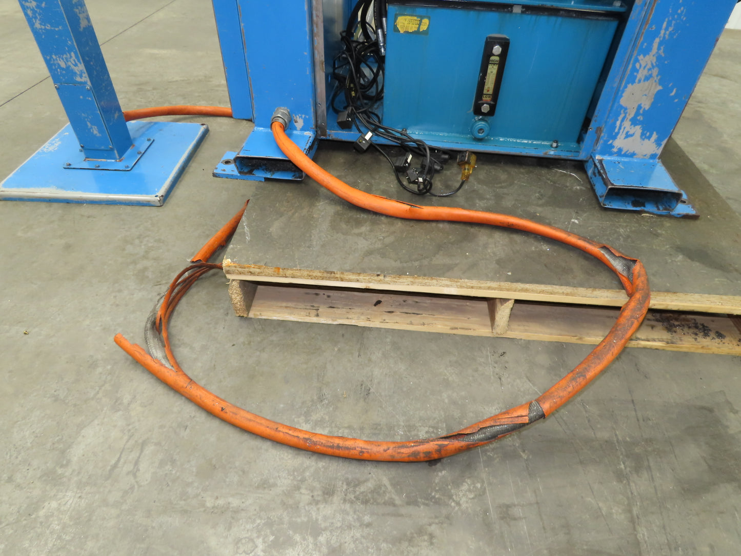 Bentec BT-220 Rotary Draw Pipe Tube Bender Frame Missing Controls