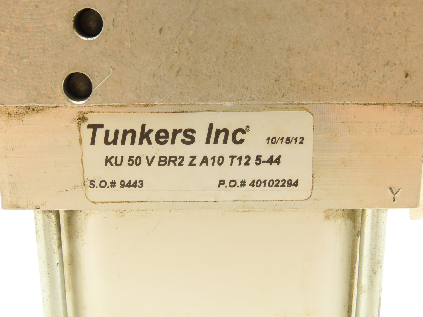 Tunkers KU 50 V BR2 Z A10 T12 5-44 Pneumatic Vario Clamp 3/8" Drive