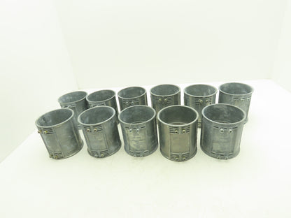 Thomas & Betts Neer EMT Coupling Fitting 4" Steel Set Screw Steel City Lot of 11