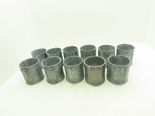Thomas & Betts Neer EMT Coupling Fitting 4" Steel Set Screw Steel City Lot of 11