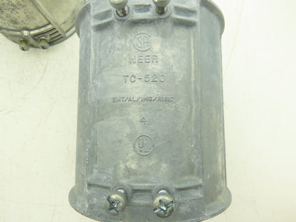 Thomas & Betts Neer EMT Coupling Fitting 4" Steel Set Screw Steel City Lot of 11