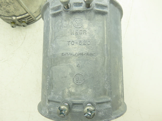 Thomas & Betts Neer EMT Coupling Fitting 4" Steel Set Screw Steel City Lot of 11