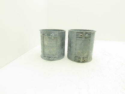 Thomas & Betts Neer EMT Coupling Fitting 4" Steel Set Screw Steel City Lot of 11