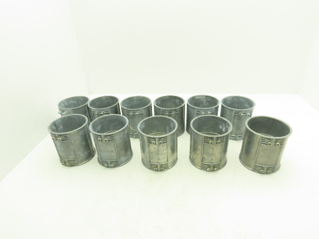 Thomas & Betts Neer EMT Coupling Fitting 4" Steel Set Screw Steel City Lot of 11